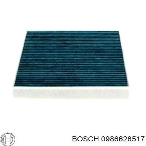 0986628517 Bosch Внутрисалонный фильтр