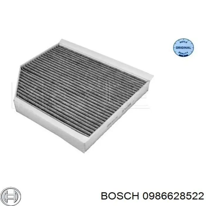 Купить 0986628522 Bosch Фильтр салона угольный