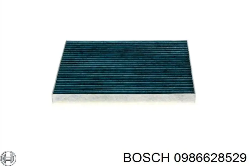 Купить 0986628529 Bosch Фильтр салона угольный