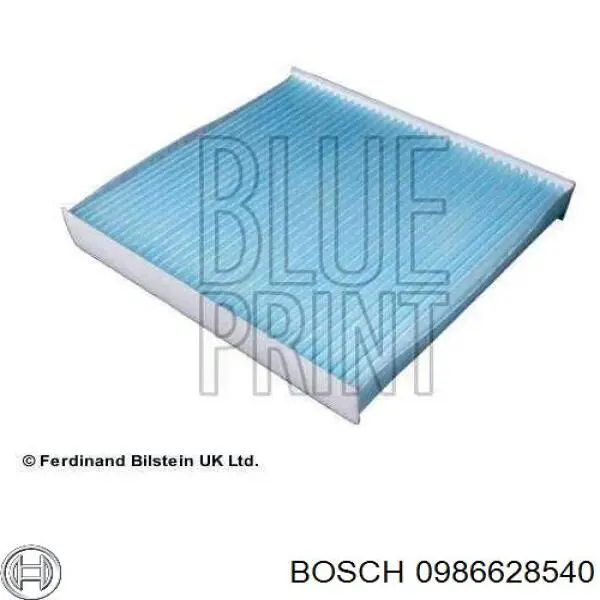 Фильтр салона 0986628540 Bosch