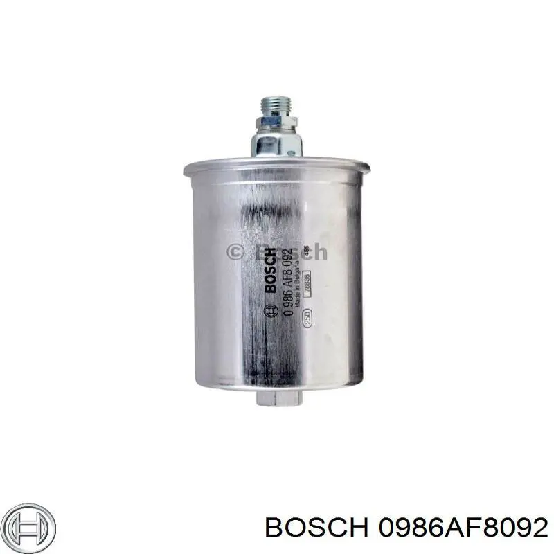 0 986 AF8 092 Bosch топливный фильтр