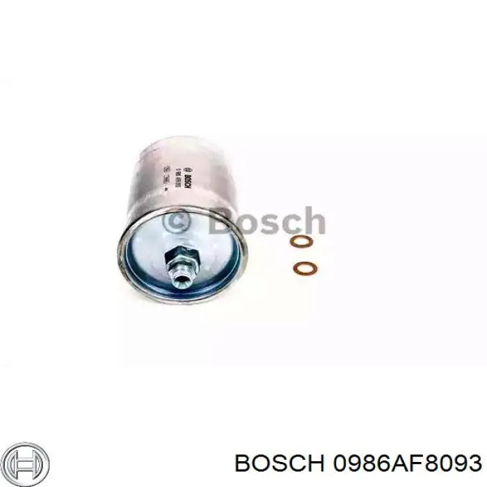 0986AF8093 Bosch filtro de combustível