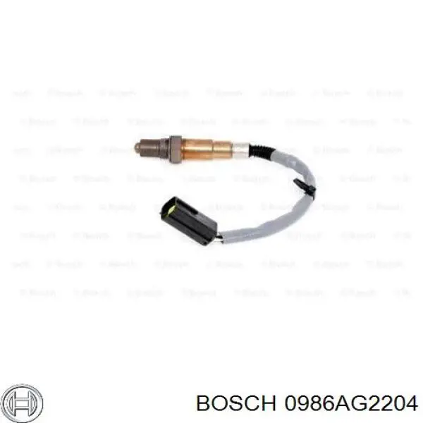 Sonda Lambda Sensor De Oxigeno Para Catalizador 0986AG2204 Bosch