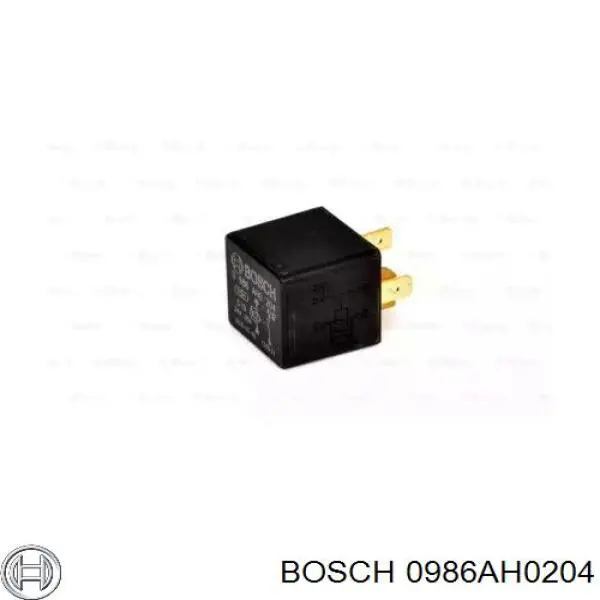 Relé, piloto intermitente 0986AH0204 Bosch