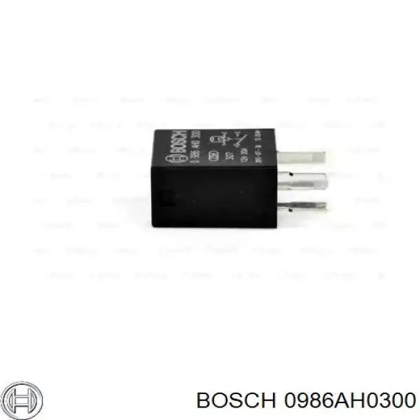 Реле вентилятора 0986AH0300 Bosch
