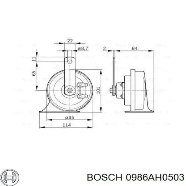 0986AH0503 Bosch