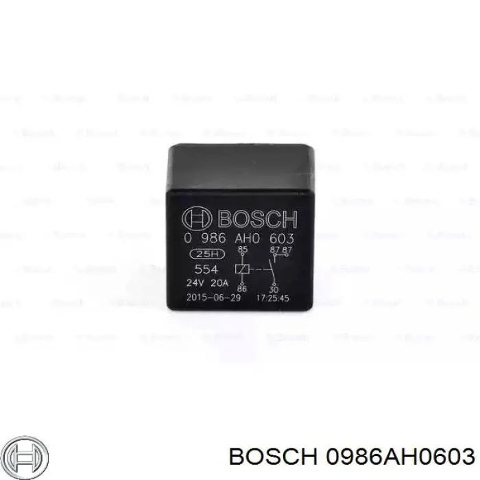 Реле указателей поворотов 0986AH0603 Bosch