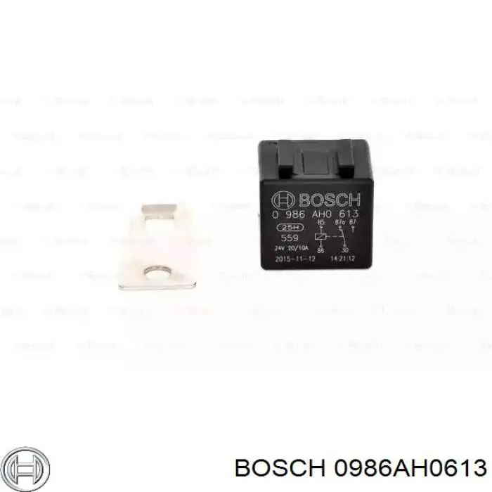 0 986 AH0 613 Bosch relê elétrico multifuncional