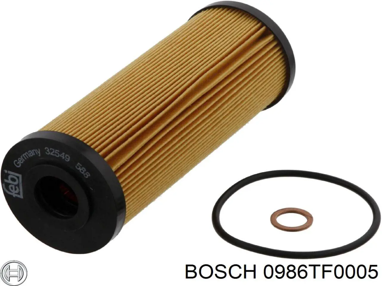 0986TF0005 Bosch масляный фильтр