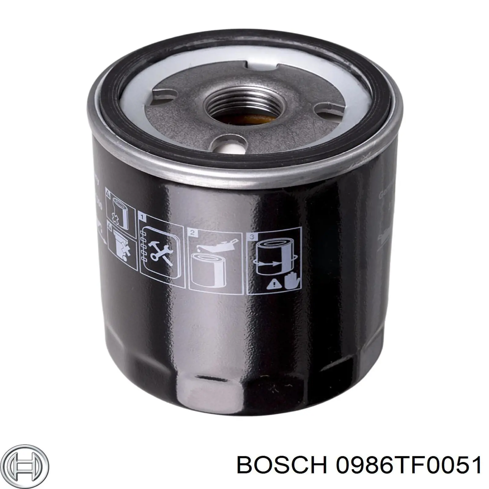 Фильтр масла Bosch 0986TF0051