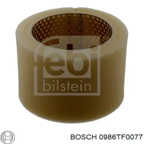 Элемент воздушного фильтра Bosch 0986TF0077 цена, от 4.23 USD