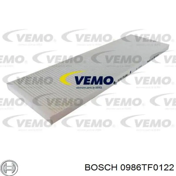 Купить 0986TF0122 Bosch Фильтр салона угольный