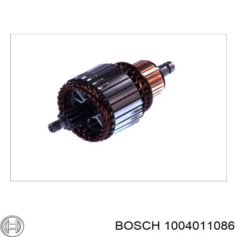 Inducido, motor de arranque 1004011086 Bosch