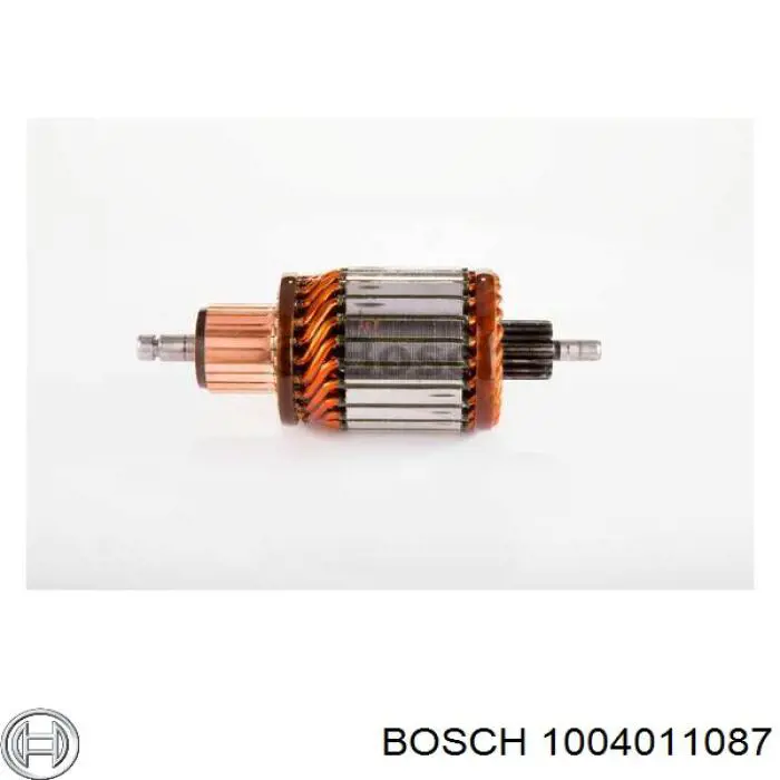 1004011087 Bosch якорь (ротор стартера)
