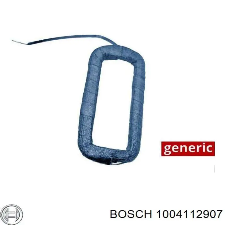 1004112907 Bosch enrolamento do motor de arranco, estator