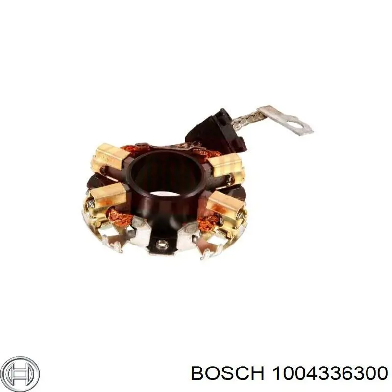 1004336300 Bosch porta-escovas do motor de arranco