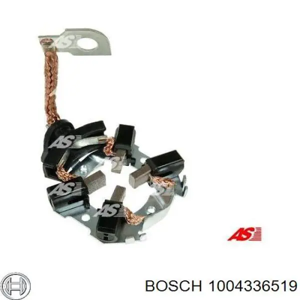 1004336519 Bosch porta-escovas do motor de arranco