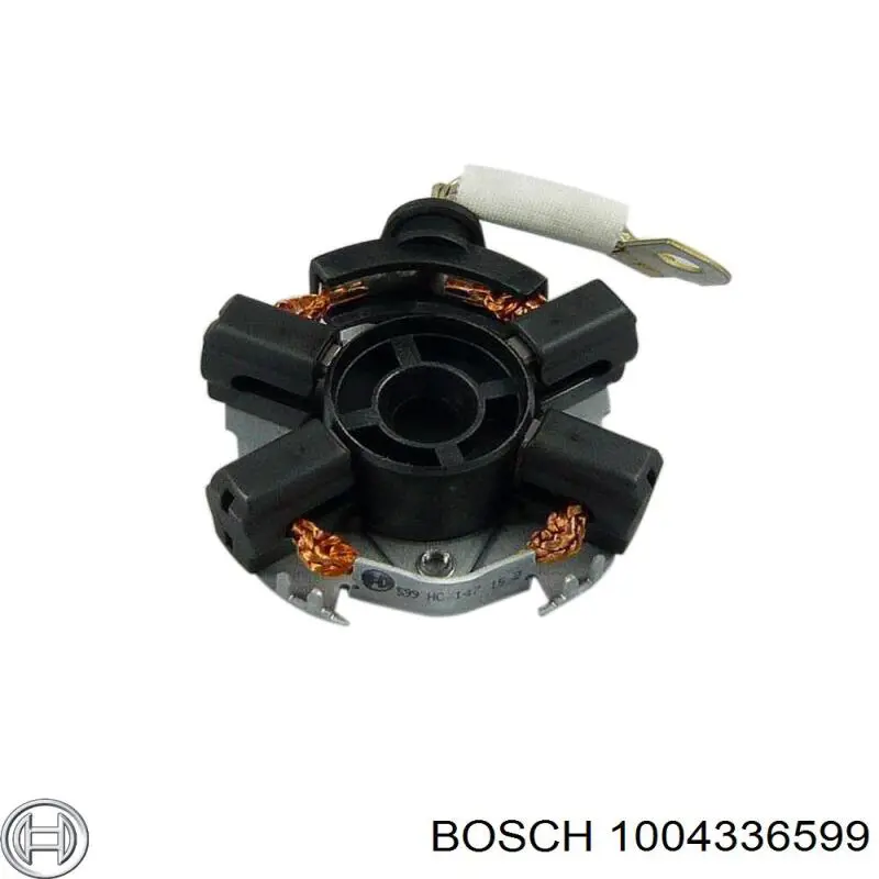 1004336599 Bosch porta-escovas do motor de arranco