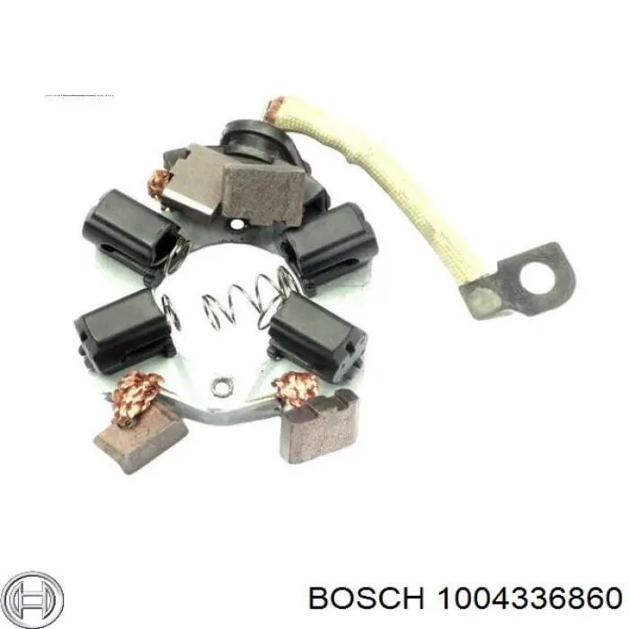 1004336860 Bosch porta-escovas do motor de arranco