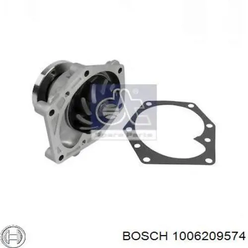 1006209574 Bosch roda-livre do motor de arranco