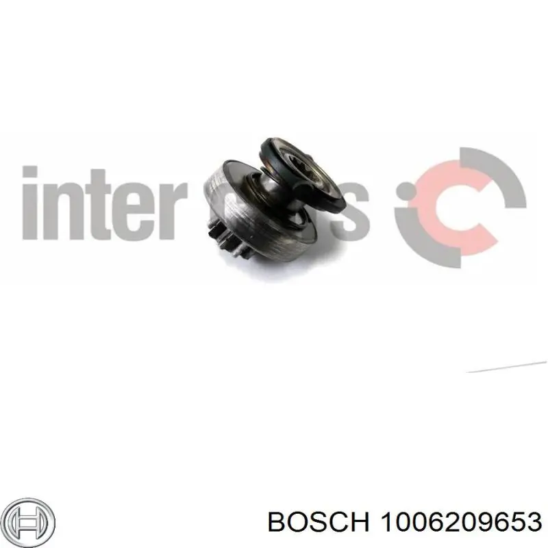 1006209653 Bosch roda-livre do motor de arranco