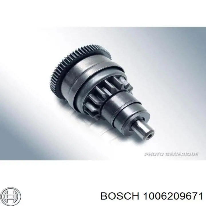 1006209671 Bosch бендикс стартера