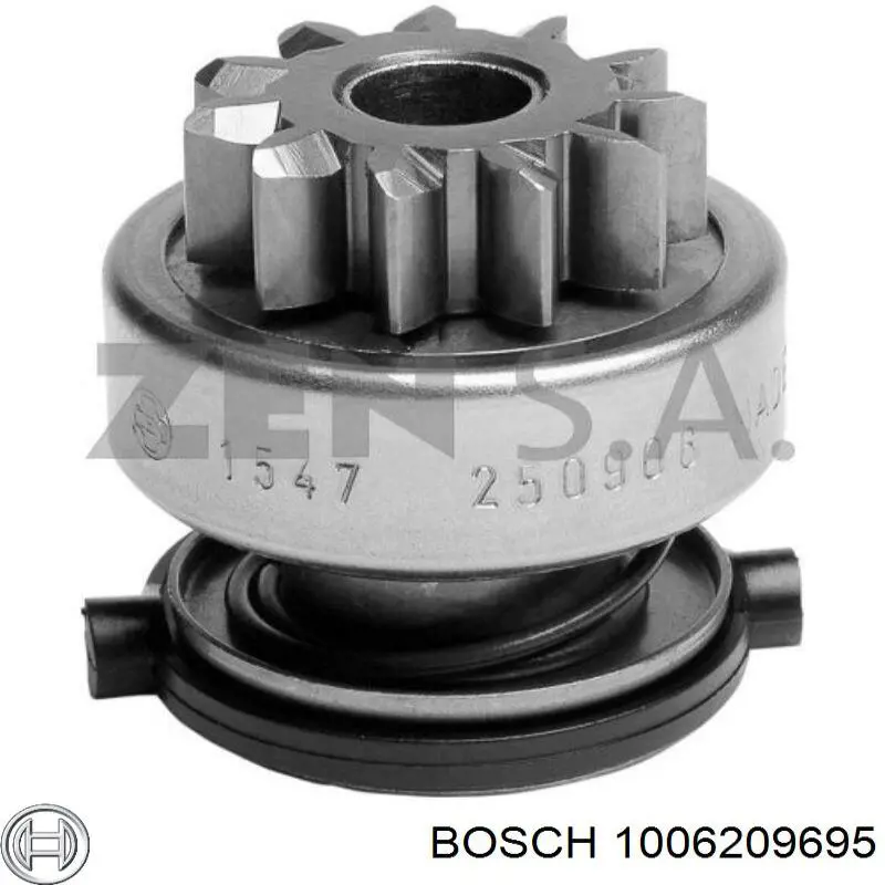 Бендикс стартера 1006209695 Bosch