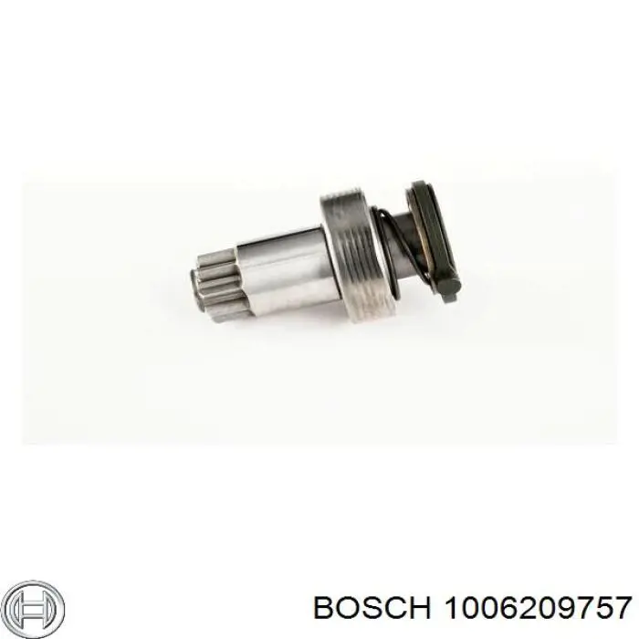 1006209757 Bosch roda-livre do motor de arranco