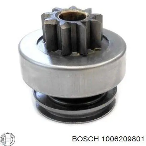1006209801 Bosch roda-livre do motor de arranco