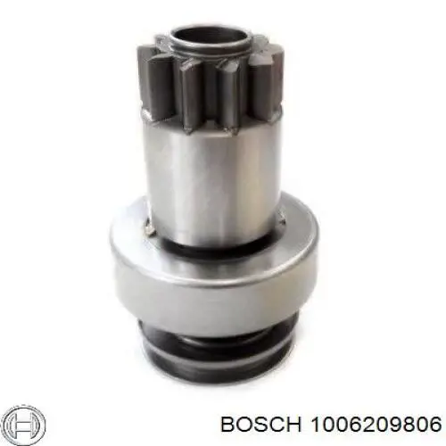 1006209806 Bosch roda-livre do motor de arranco
