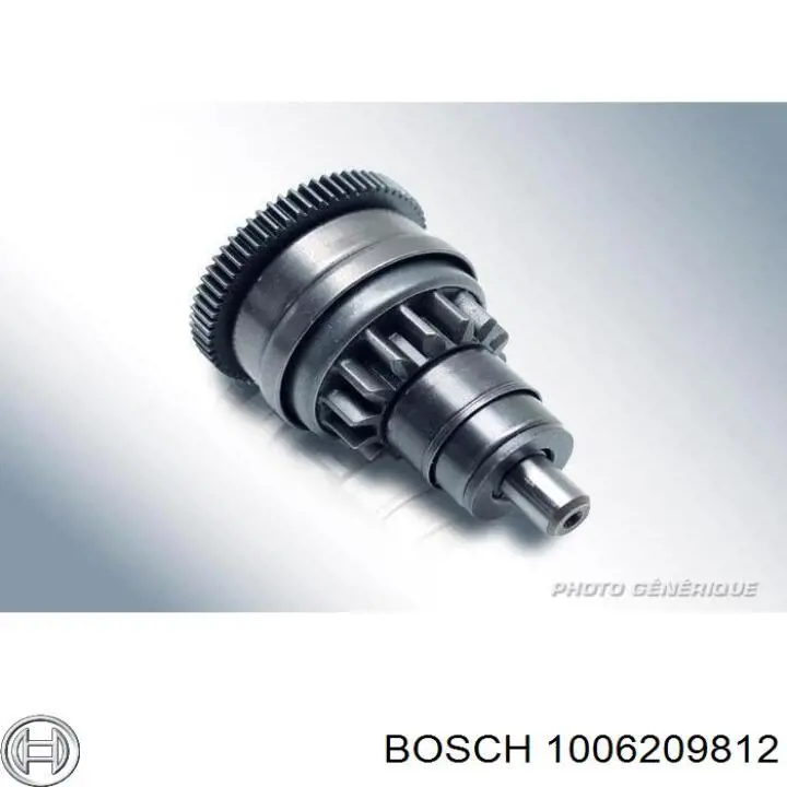 Бендикс стартера Bosch 1006209812