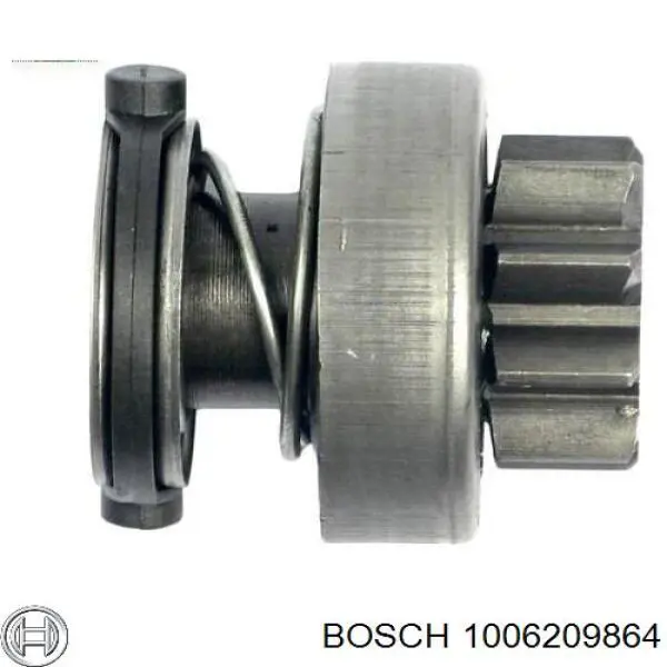 1006209864 Bosch roda-livre do motor de arranco