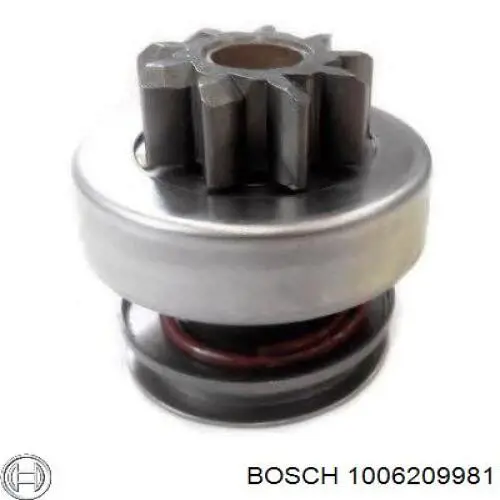 Бендикс стартера Bosch 1006209981