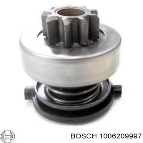 1006209997 Bosch roda-livre do motor de arranco