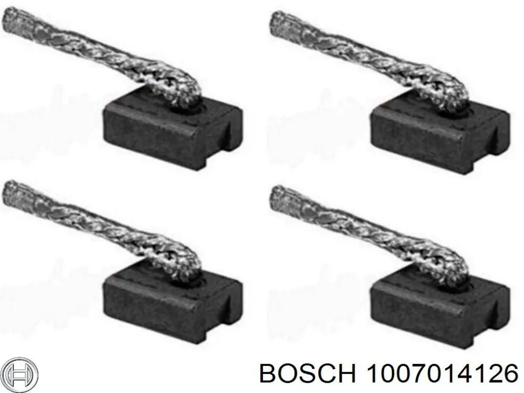 1007014126 Bosch щетка стартера