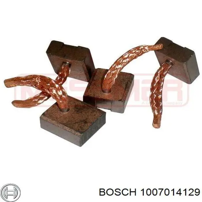 Щетка стартера Bosch 1007014129