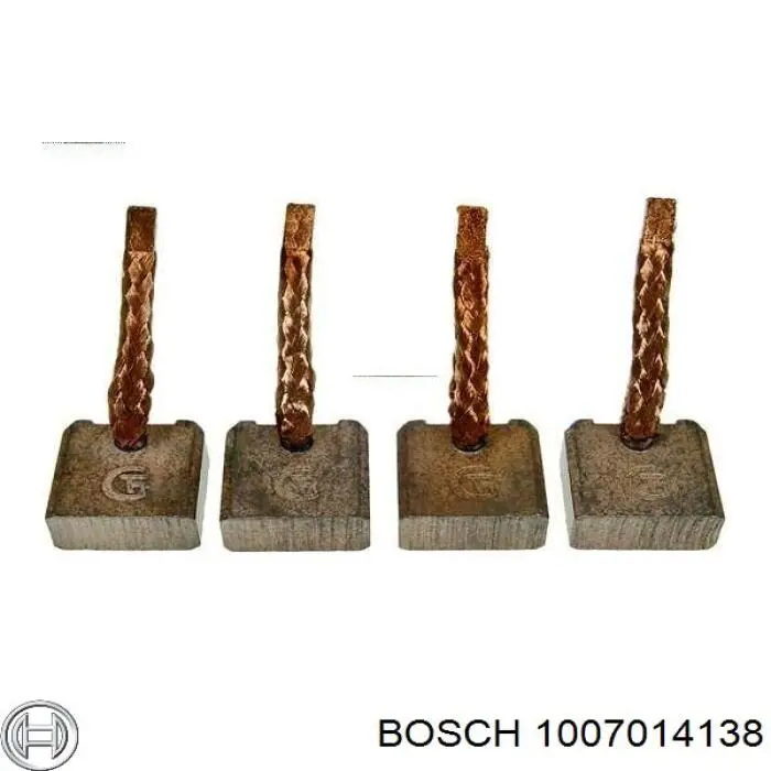 Щетка стартера Bosch 1007014138