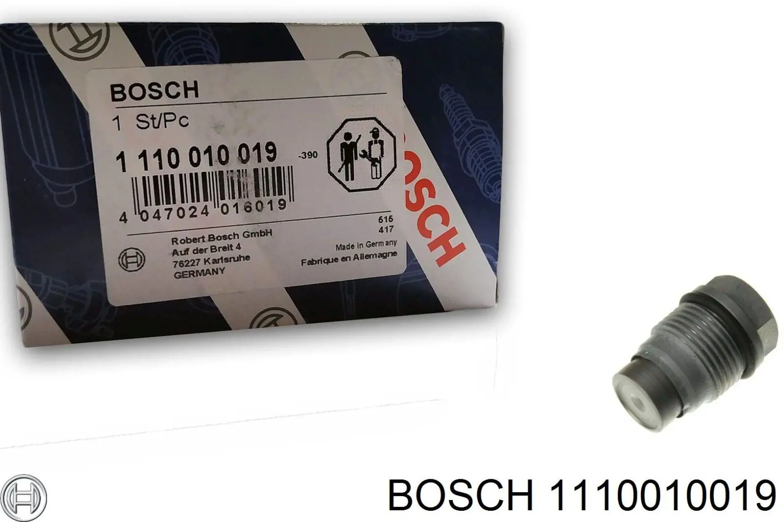 1110010019 Bosch клапан регулировки давления (редукционный клапан тнвд Common-Rail-System)