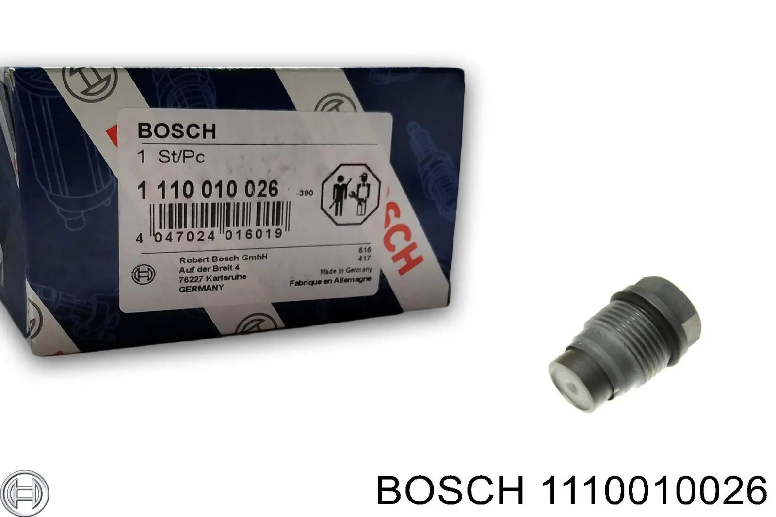Регулятор тиску палива 1110010026 Bosch