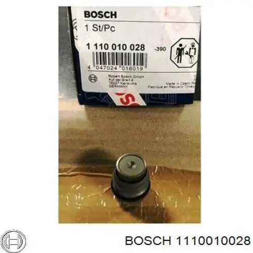 Регулятор давления топлива в топливной рейке Bosch 1110010028