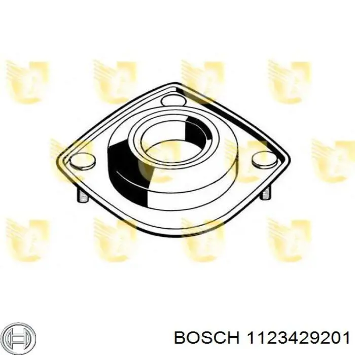 1123429201 Bosch ремкомплект стартера