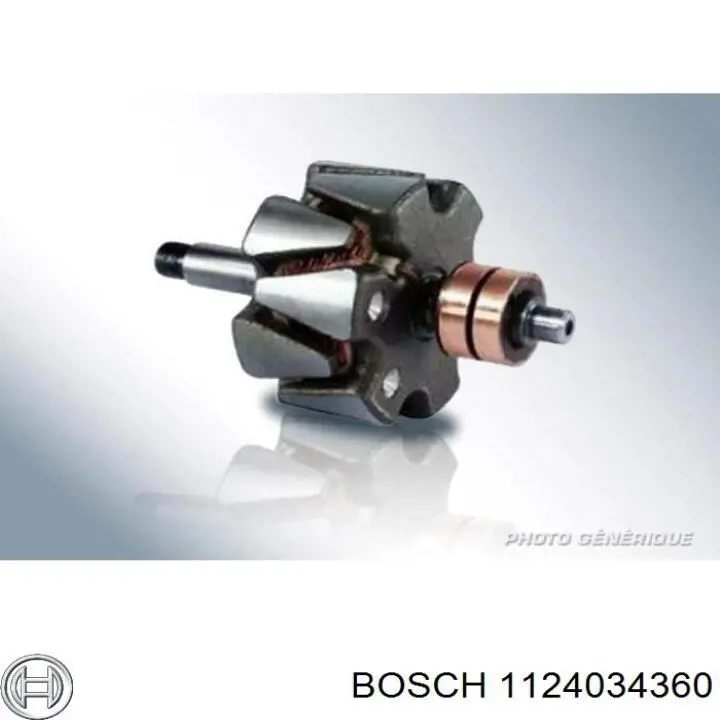 1124034360 Bosch якорь генератора