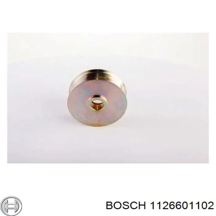 1126601102 Bosch polia do gerador