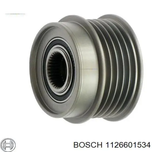 1126601534 Bosch шкив генератора