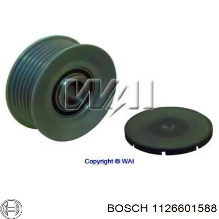 1126601588 Bosch Обгонная муфта генератора