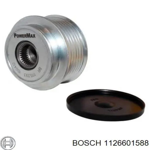 Инерционный шкив Bosch 1126601588 цена, от 33.78 USD