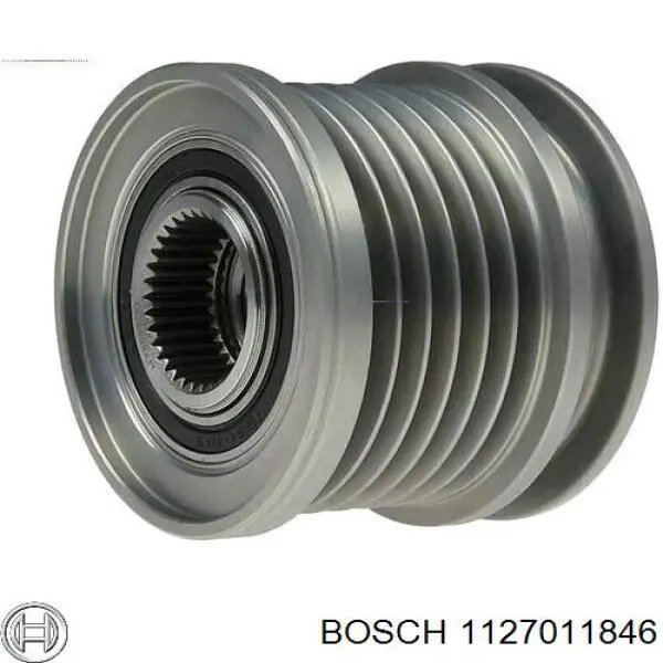 1127011846 Bosch шкив генератора