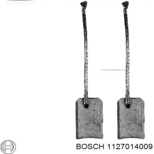 Щетка генератора Bosch 1127014009