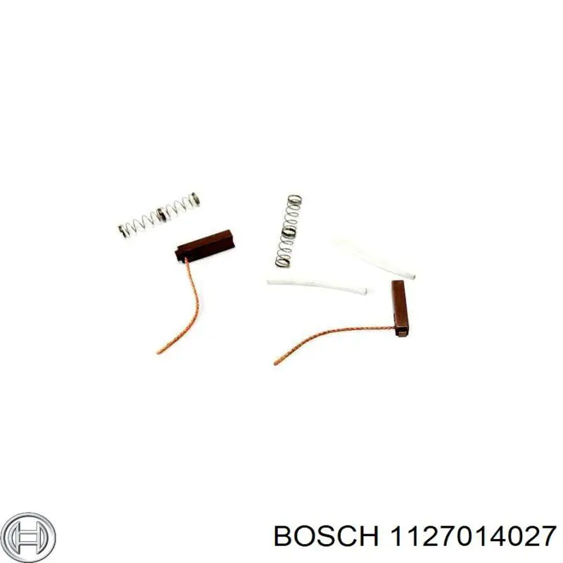 1127014027 Bosch escova do gerador