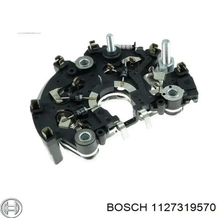 1127319570 Bosch eixo de diodos do gerador